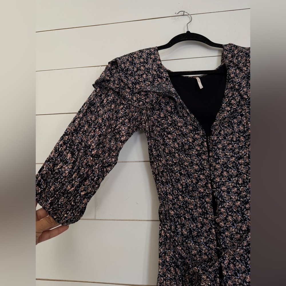 FREE PEOPLE Float on sunbeam midi dress. Size S. Retail $168 - Picture 8 of 14